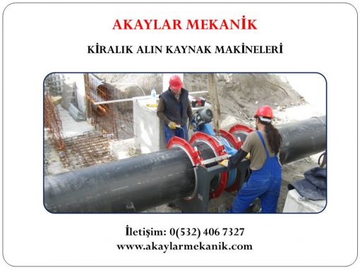 kiralık alın kaynak makineleri